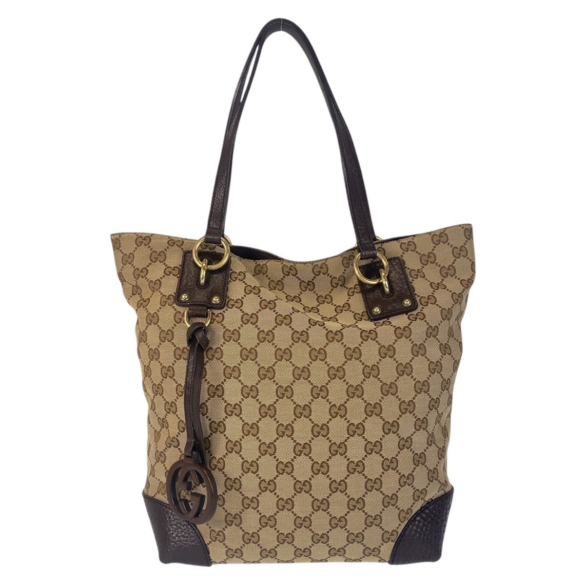 Gucci GG Canvas/Leather 2way Tote Bag 247237