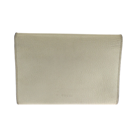 GUCCI Shoulder Bag 401231 leather white Dionysus