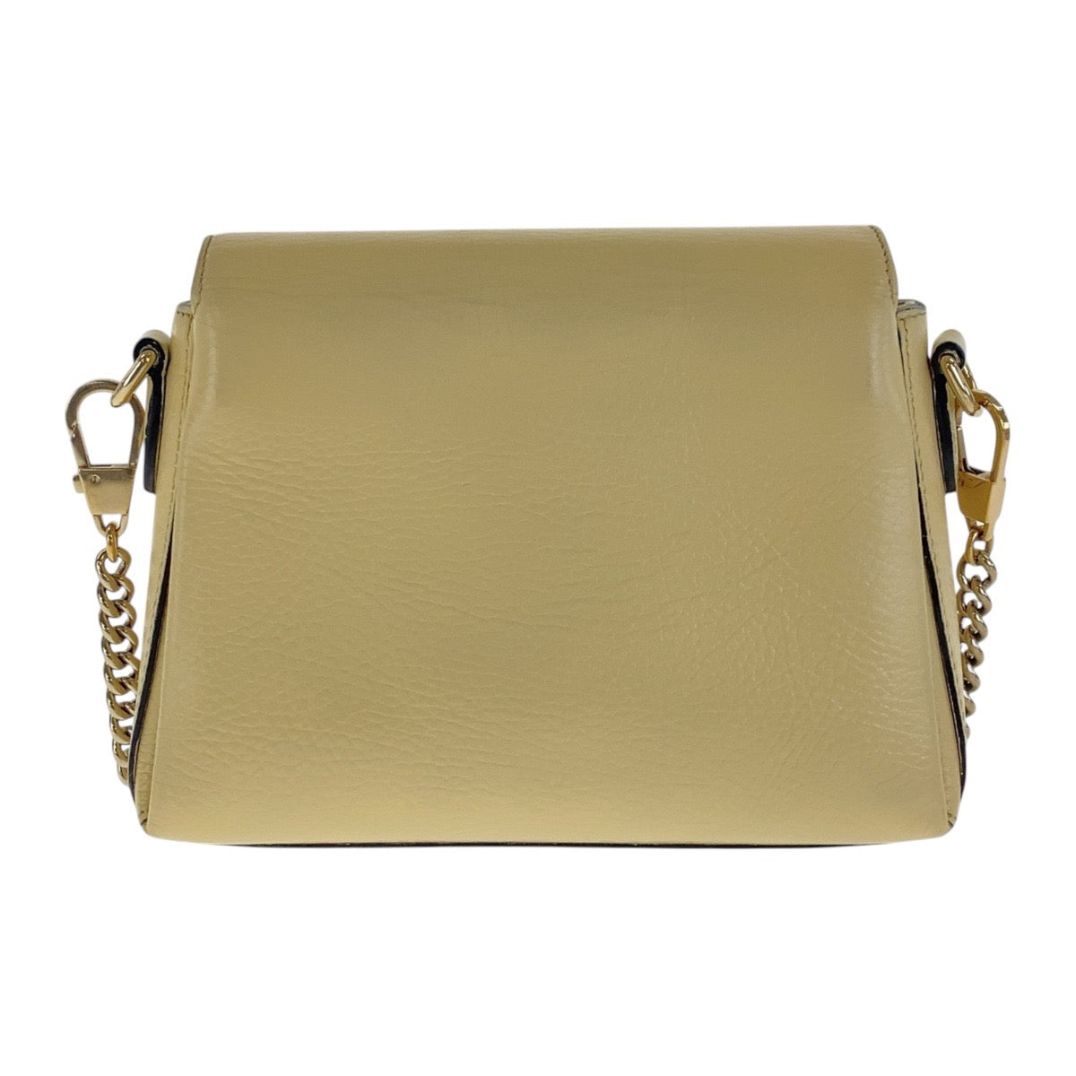GUCCI Shoulder Bag 607720 leather Ivory Gold Metal Crossbody Chain Shoulder Bag Interlocking Women