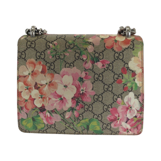 GUCCI Shoulder Bag 421970 GG Supreme Canvas multicolor GG Blooms Dionysus