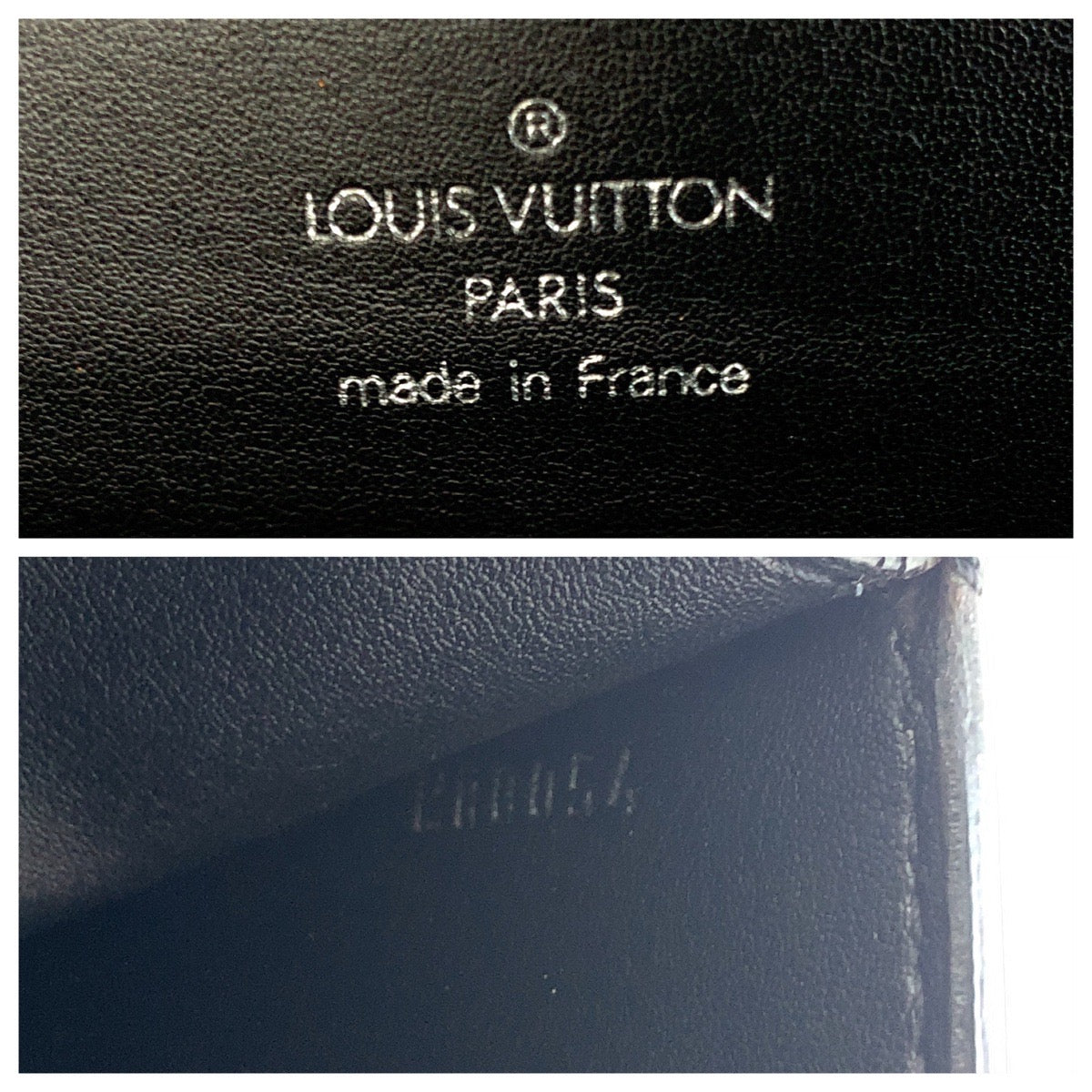 LOUIS VUITTON Business bag Taiga Ardoise Black SilverMetal Business bag handbag Taiga Kazan mens