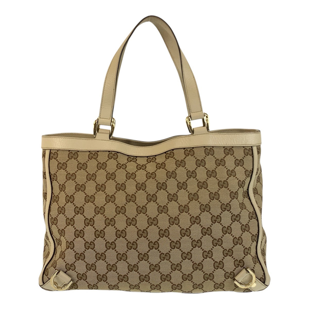 Gucci GG Canvas/Leather 2way Tote Bag 170004