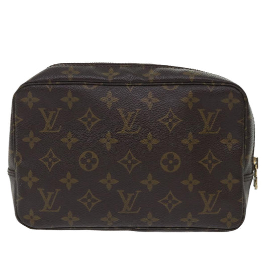 LOUIS VUITTON Monogram Trousse Toilette 23 Clutch Bag M47524 LV Auth 50261