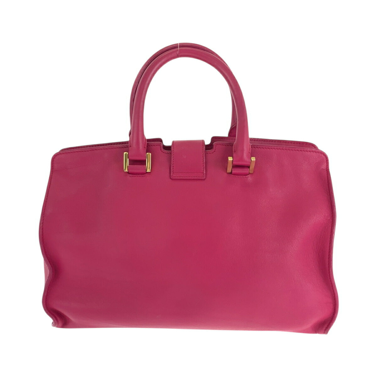 Saint Laurent Paris Petit Cabas Y Line Leather 2way Bag