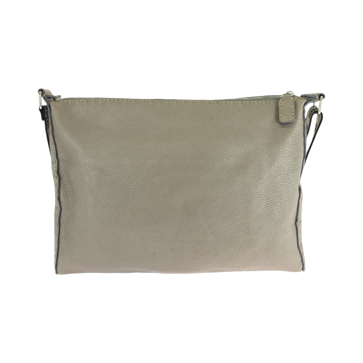 FENDI Shoulder Bag 2390-8BT093 leather Beige SilverMetal Shoulder Bag Crossbody Celeria Women