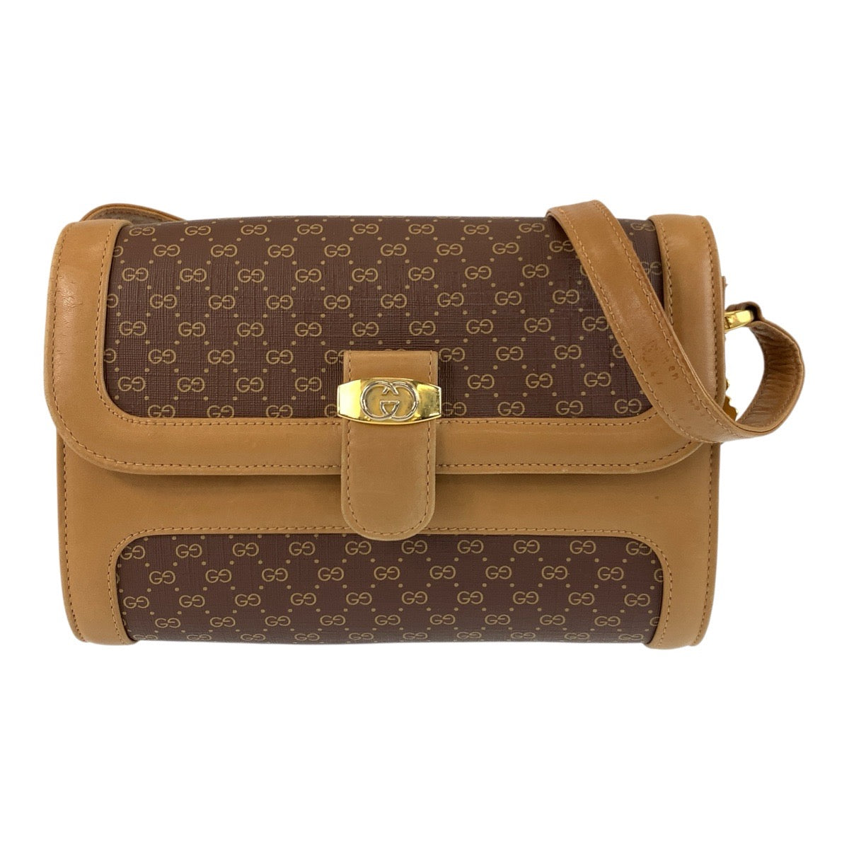 Gucci Micro GG PVC Leather Shoulder Bag