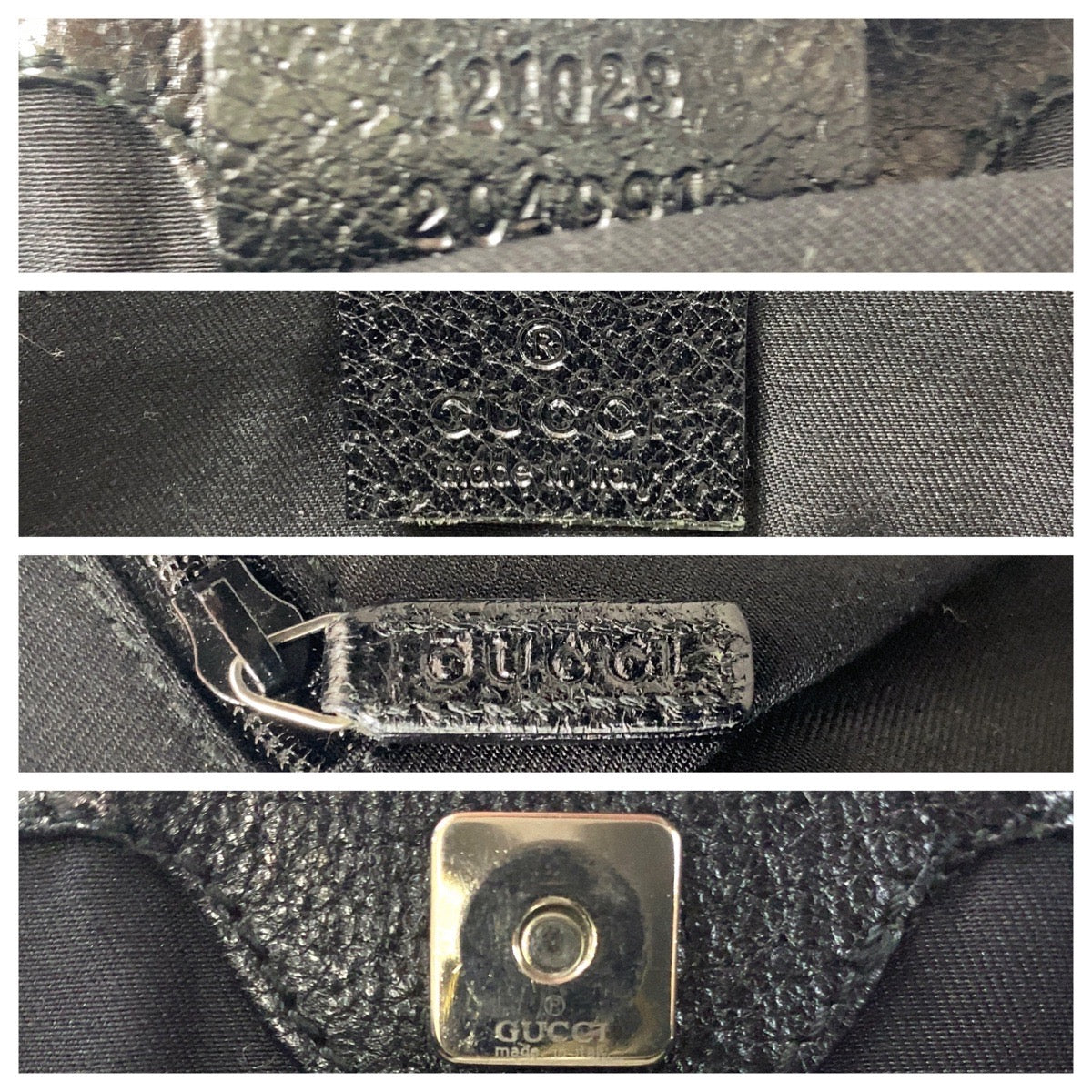 Gucci GG Canvas Leather 2way Bag
