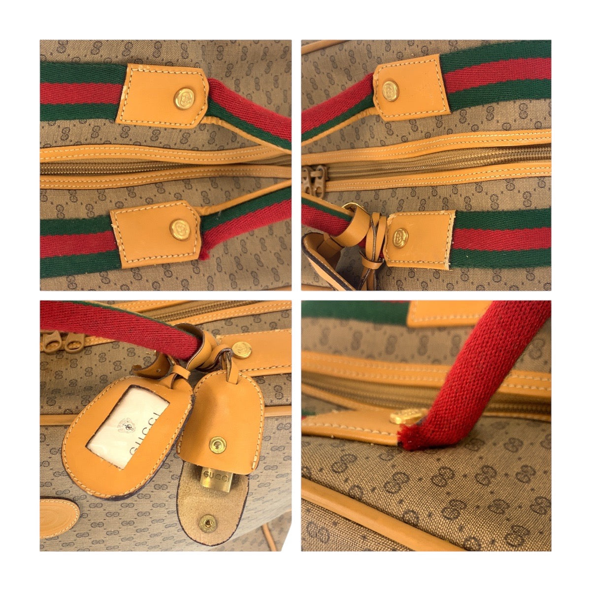 Gucci Micro GG GG Canvas Boston Bag
