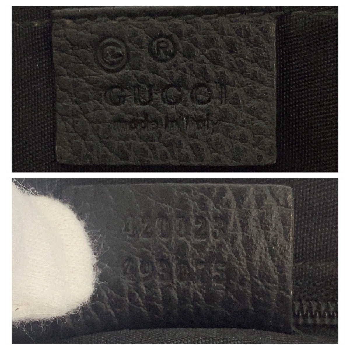 Gucci Sherry Line Leather Handbag