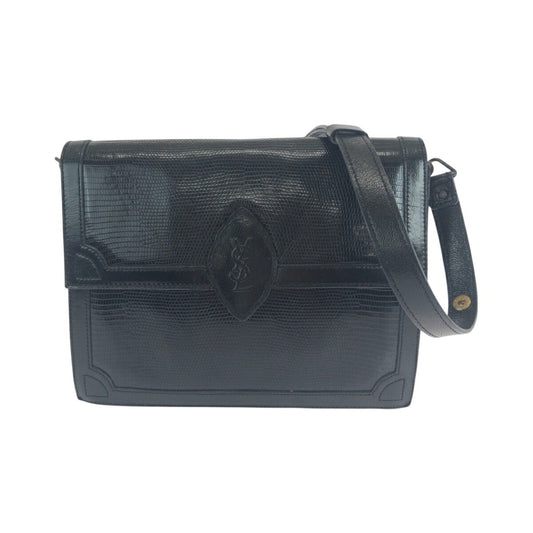Saint Laurent Lizard Shoulder Bag