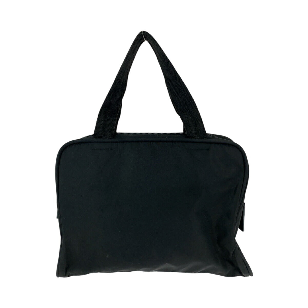 Prada Triangle Logo Plate Nylon 2way Bag