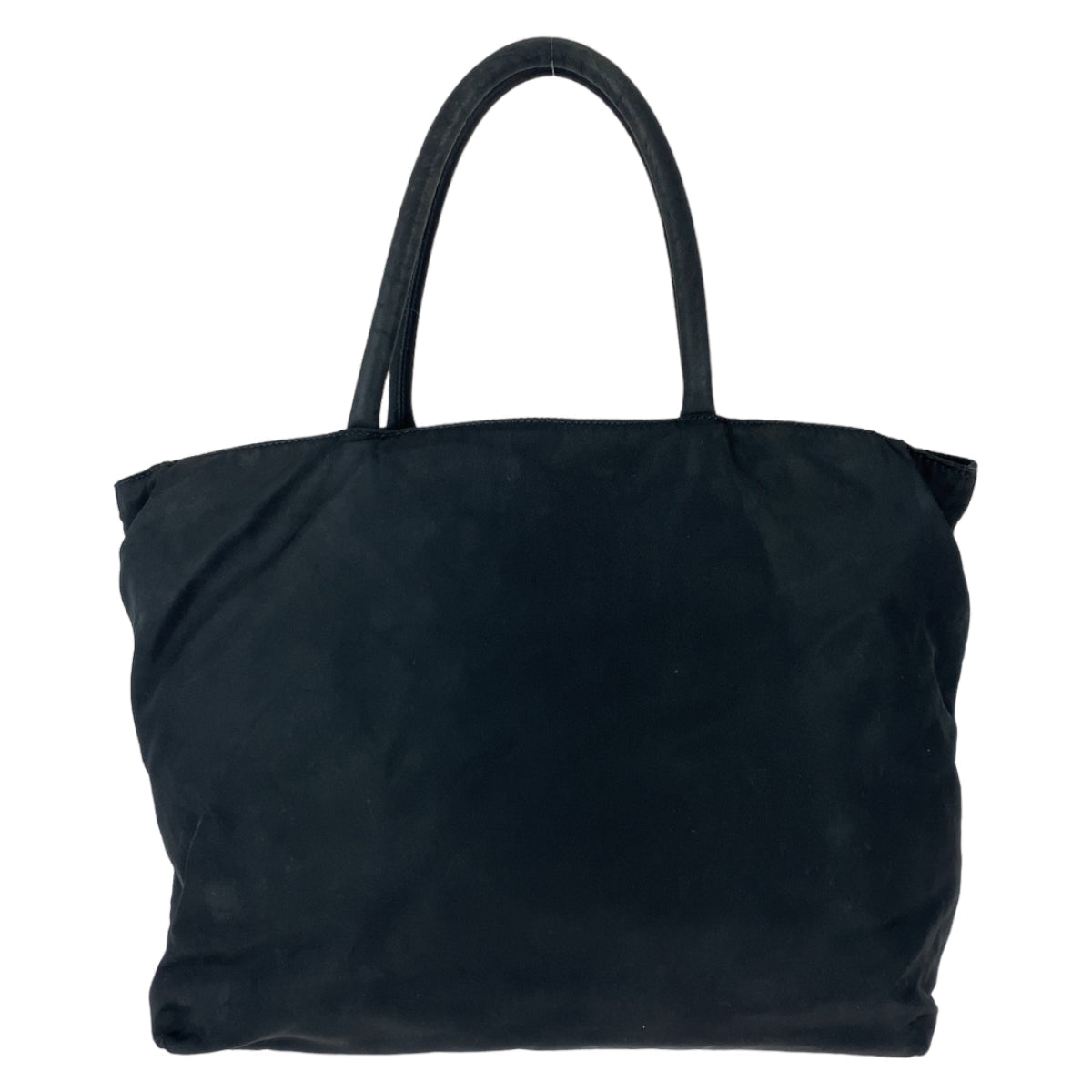 PRADA Tote Bag Nylon black Tote Bag handbag Test Triangle With logo Women