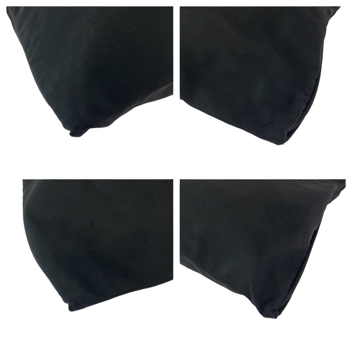 PRADA Shoulder Bag Nylon black Shoulder Bag Sacoche Pochette Test Triangle With logo mens