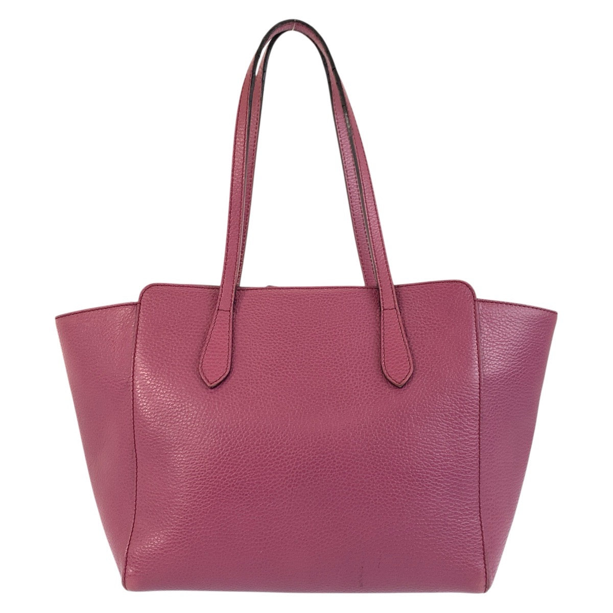 GUCCI Tote Bag 354408 leather Pink Blue Gold Metal Swing
