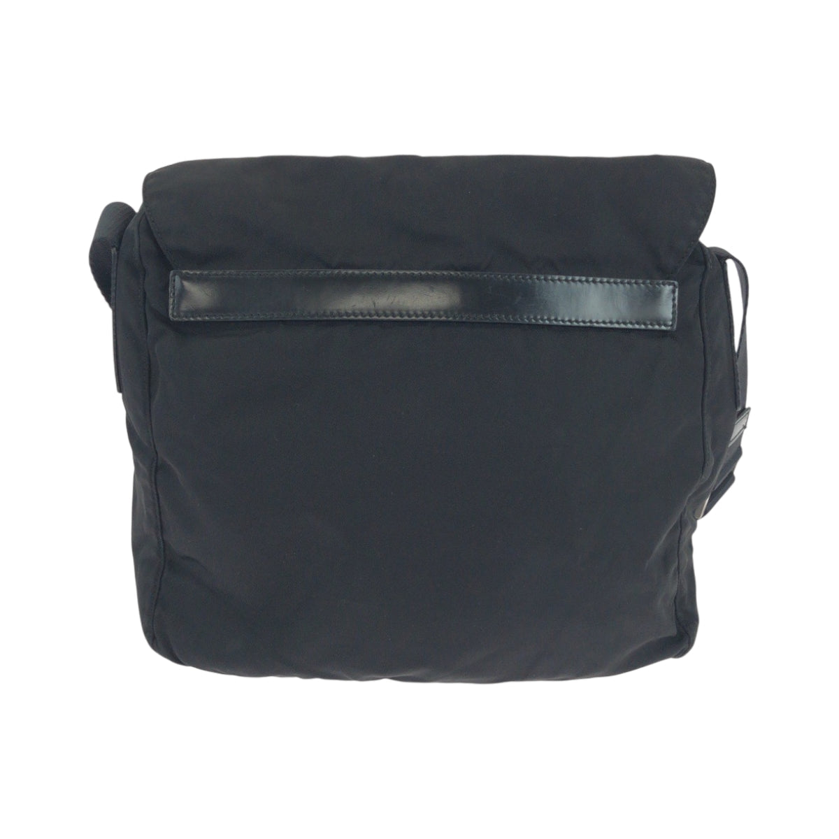 PRADA Shoulder Bag Nylon black Shoulder Bag pochette Test Triangle With logo mens