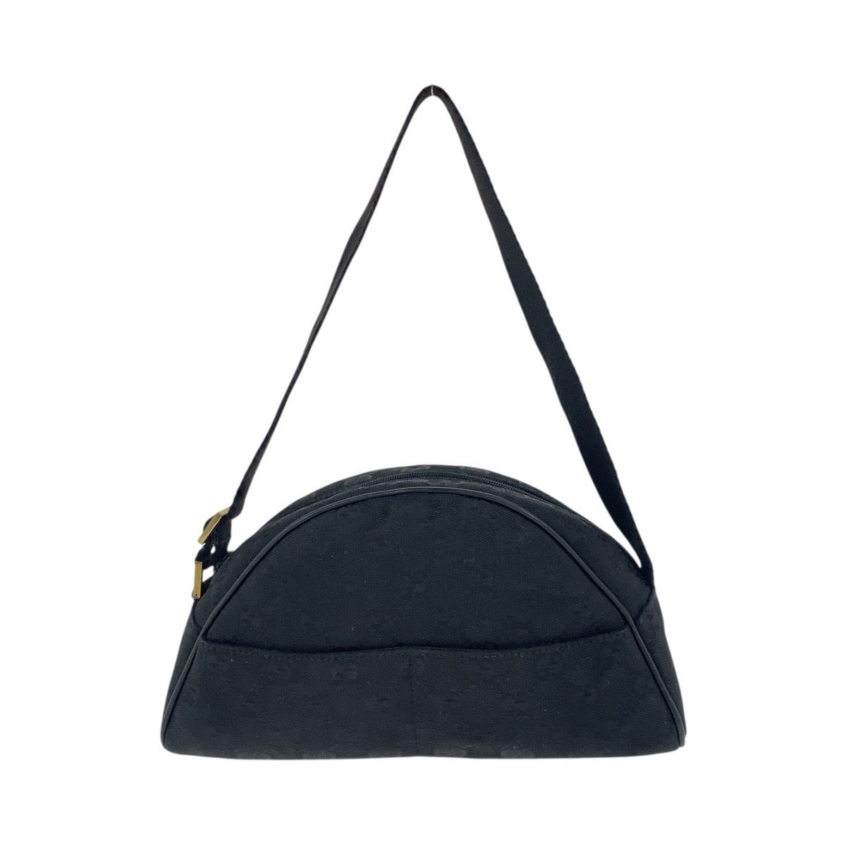 GUCCI Handbag 90781 GG canvas Black GoldMetal Handbag accessory pouch Women