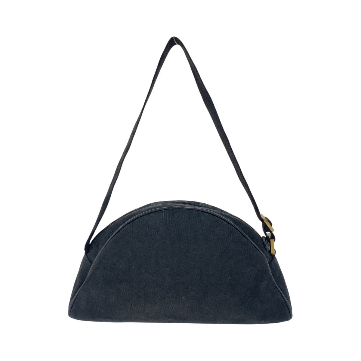 GUCCI Handbag 90781 GG canvas Black GoldMetal Handbag accessory pouch Women