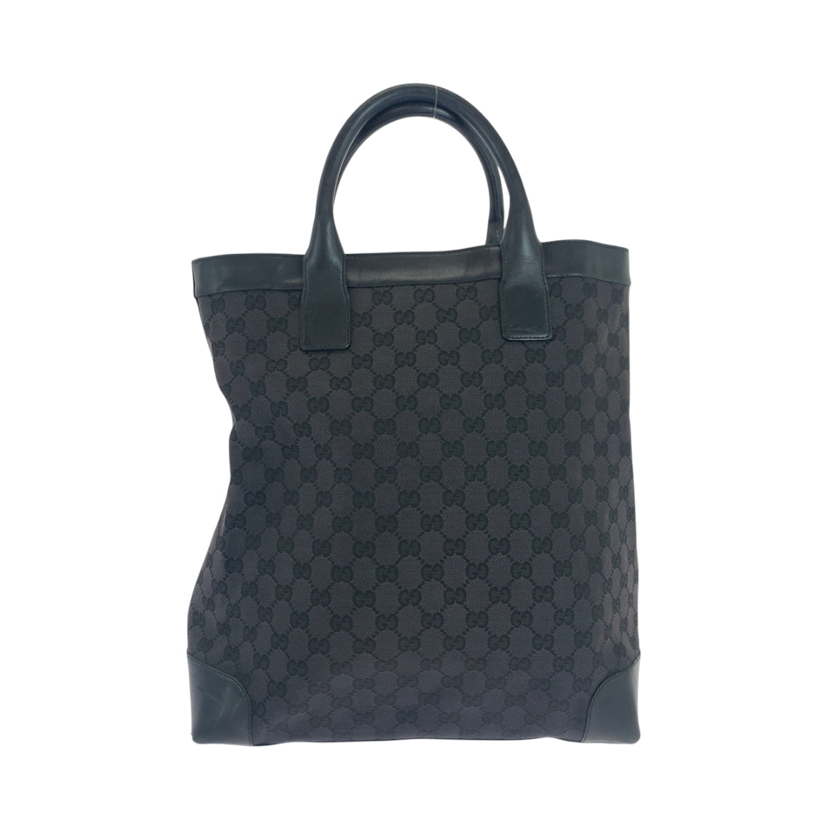 GUCCI Tote Bag 002 1141 GG canvas black Tote Bag Shoulder Bag Women