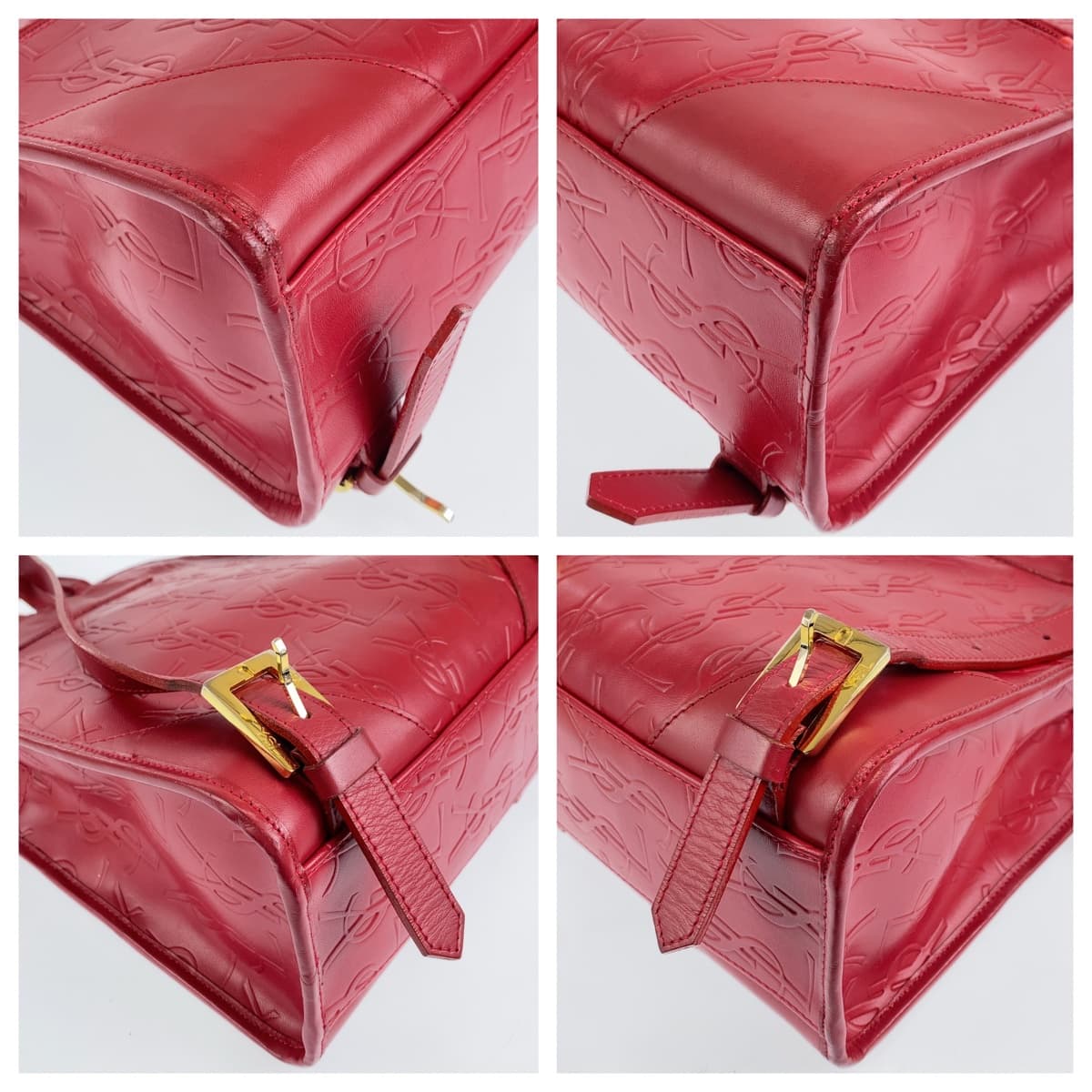 Saint Laurent YSL Leather Backpack