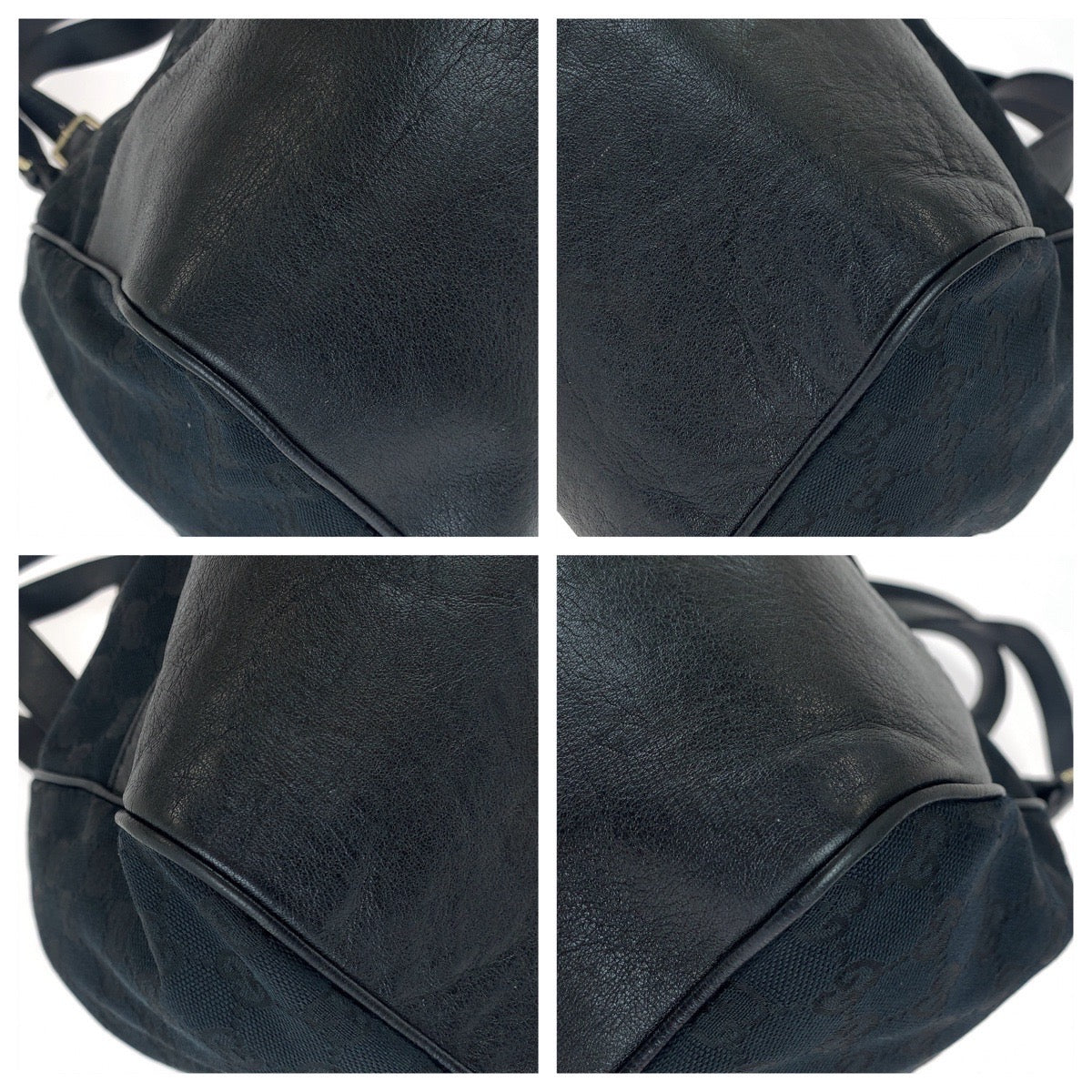 Gucci GG Canvas Leather 2way Bag