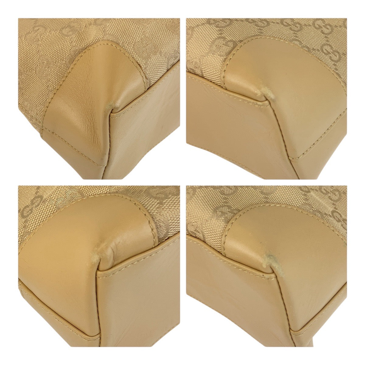Gucci GG Canvas Leather 2way Bag