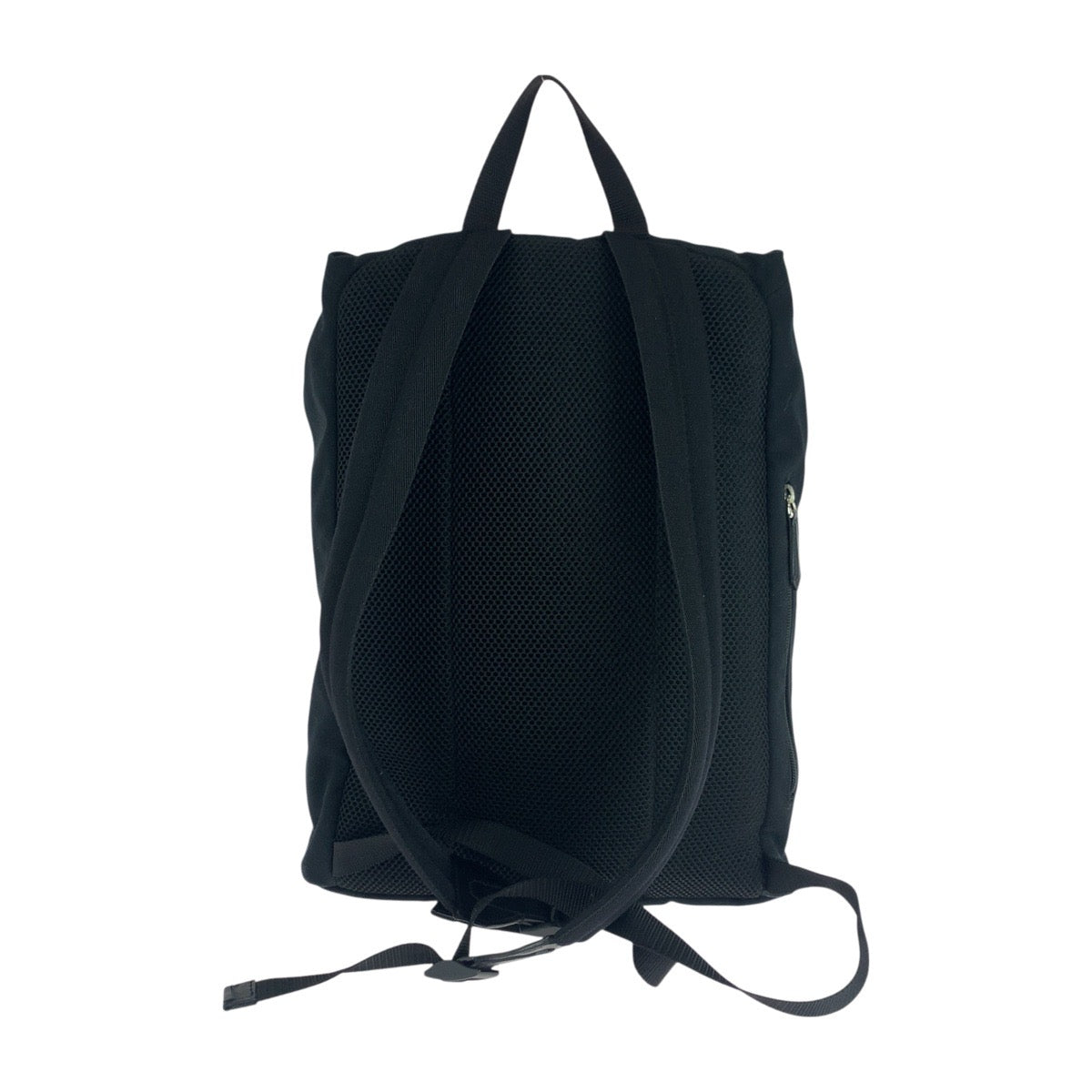 FENDI Backpack 7VZ044 canvas Black Brown Silver