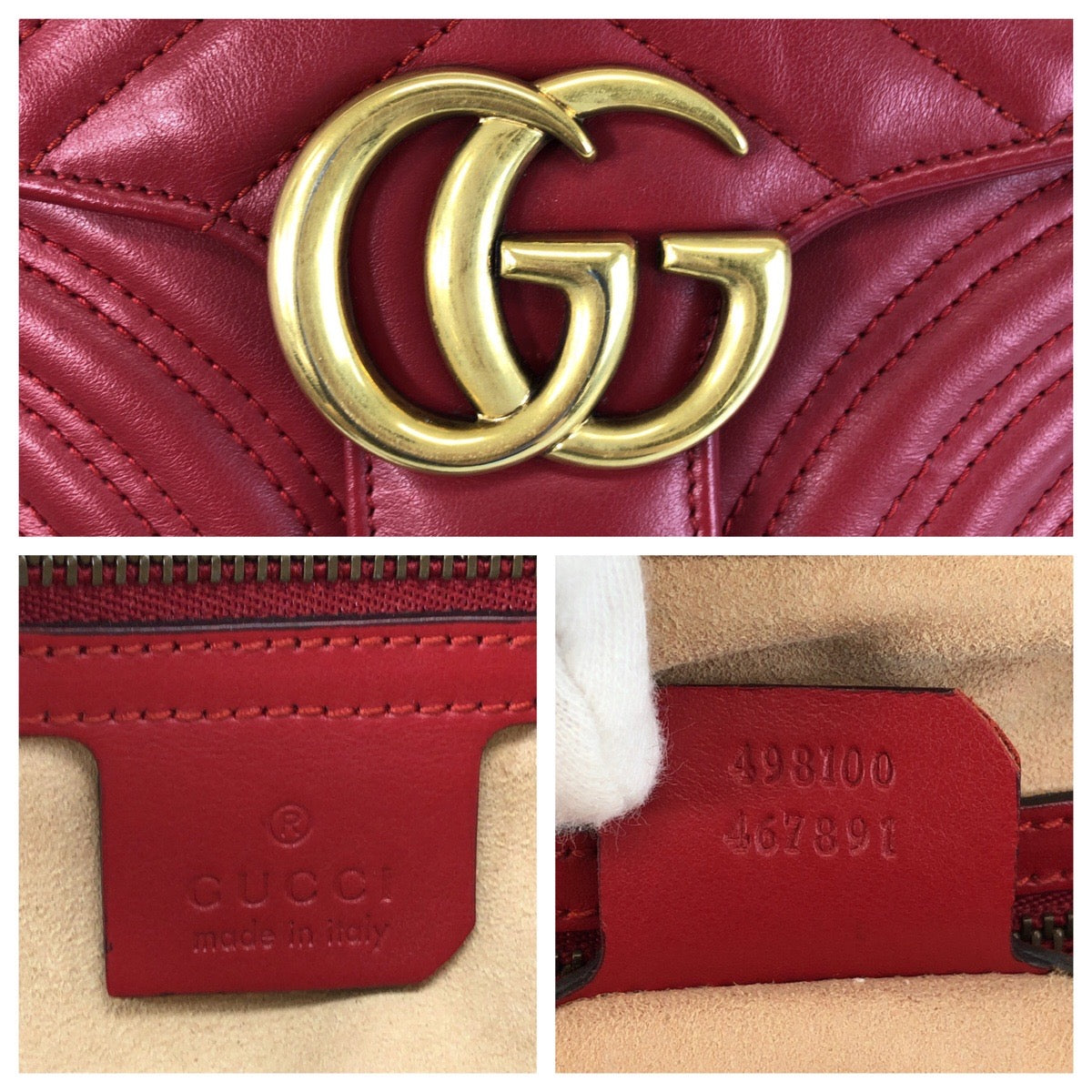 Gucci GG Marmont Leather Shoulder Bag