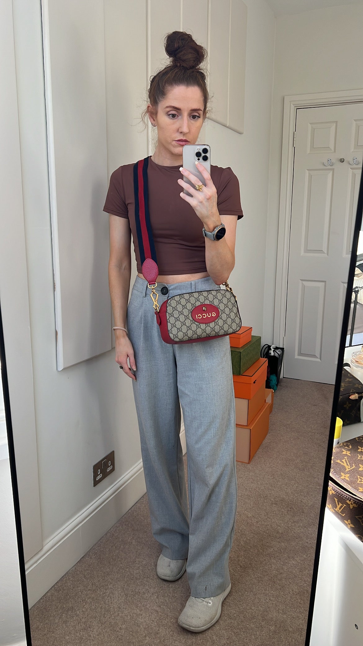 Gucci Neo GG Supreme Messenger Bag (RRP £1060)