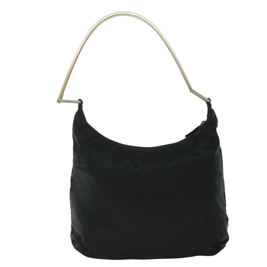 PRADA Shoulder Bag Nylon Black Auth