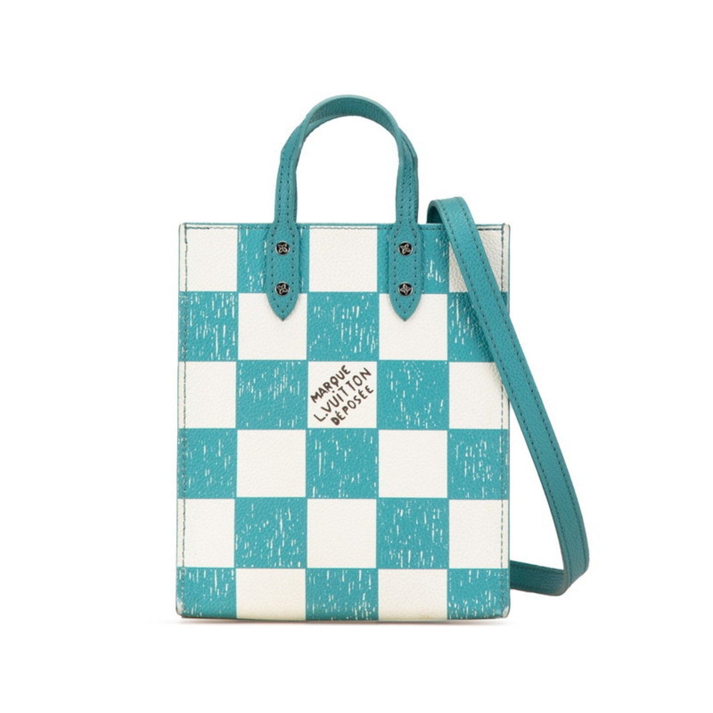 Louis Vuitton Damier Leather Handbag Shoulder Bag