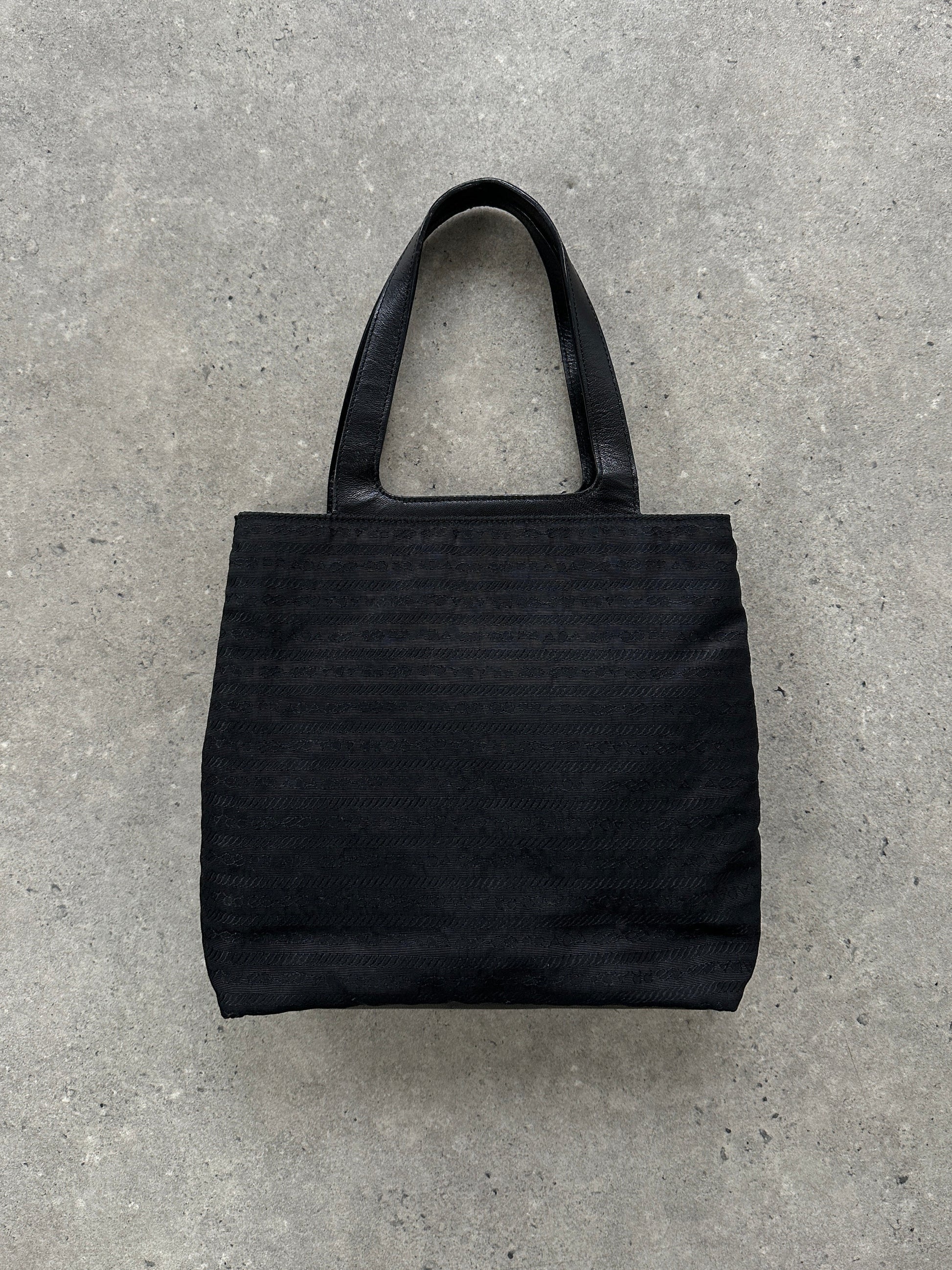 Prada 1990s Tessuto Monogram Handbag