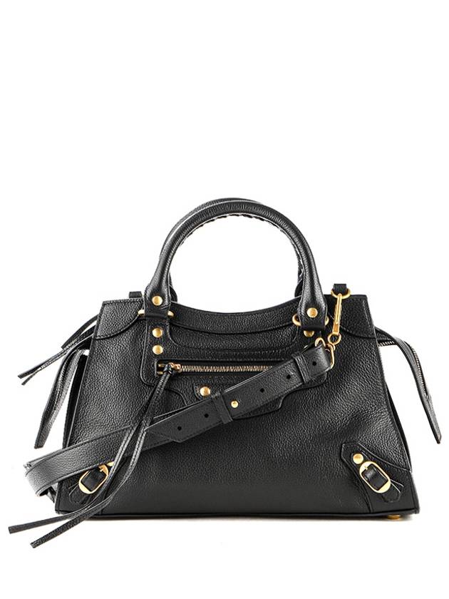 Luxury Balenciaga Trending 2026 Neo Classic Small Shoulder Bag Black