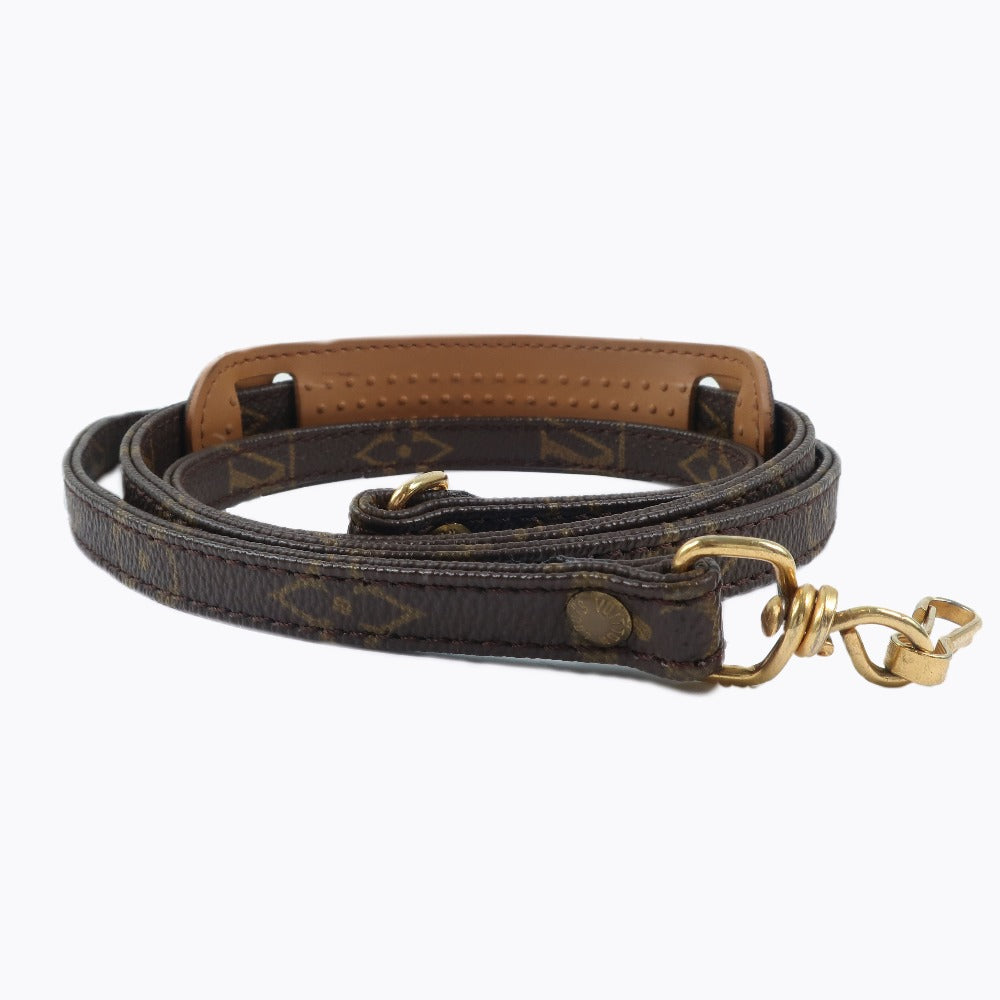 LOUIS VUITTON Shoulder strap Monogram canvas Brown Women(Unisex) cm128