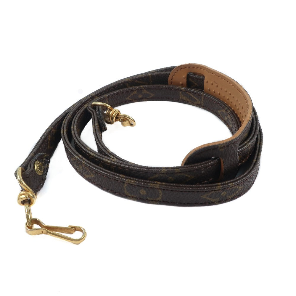 LOUIS VUITTON Shoulder strap Monogram canvas Brown Women(Unisex) cm128