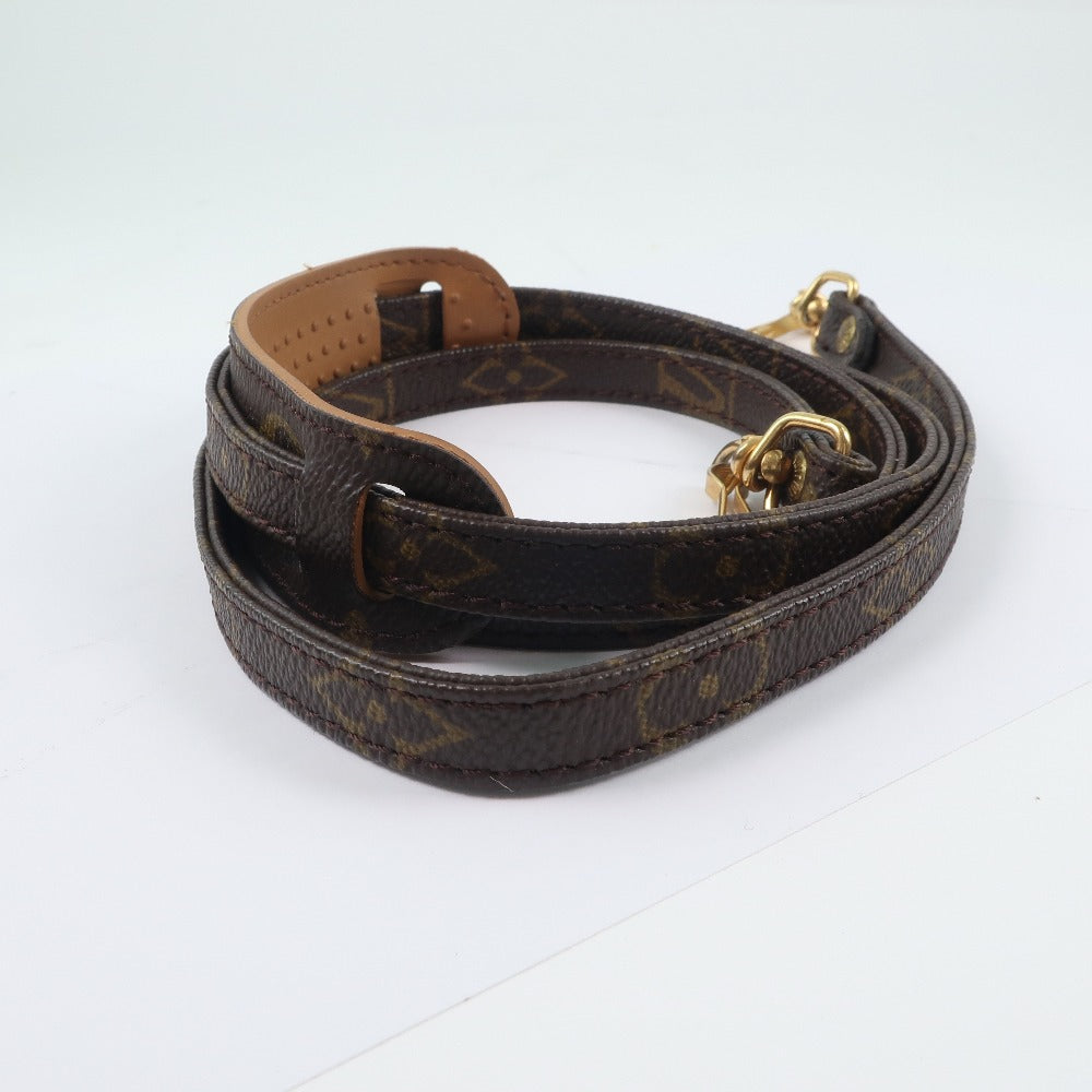 LOUIS VUITTON Shoulder strap Monogram canvas Brown Women(Unisex) cm128