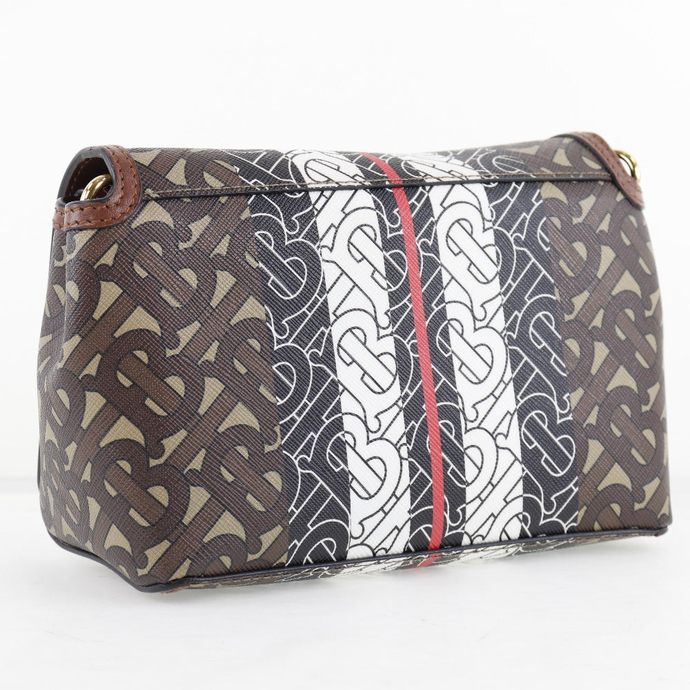 Burberry Monogram Shoulder Bag PVC Calf