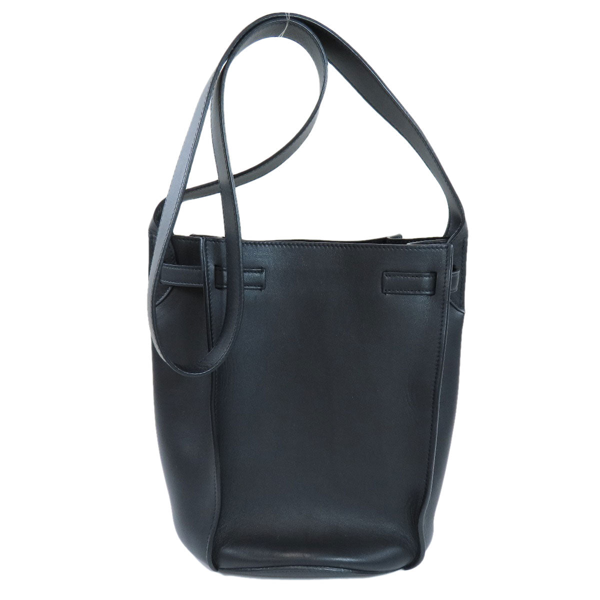CELINE Shoulder Bag Calfskin black Big Bag Bucket Women