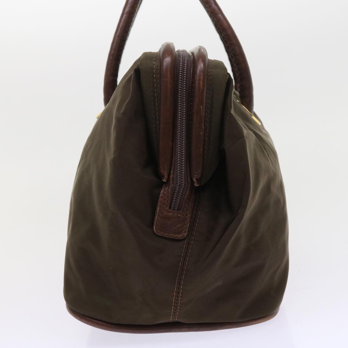 Luxury CELINE Hand Bag Nylon Khaki 55453