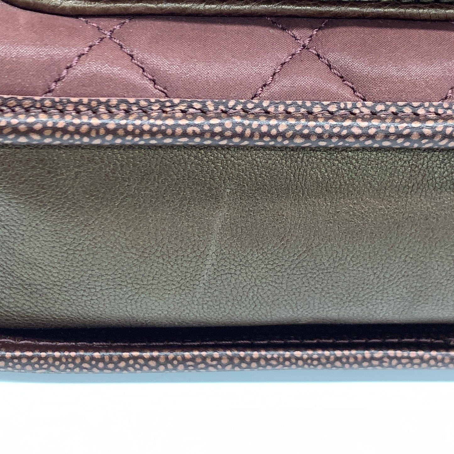 Chanel Cambridge Fabric Leather Shoulder Bag