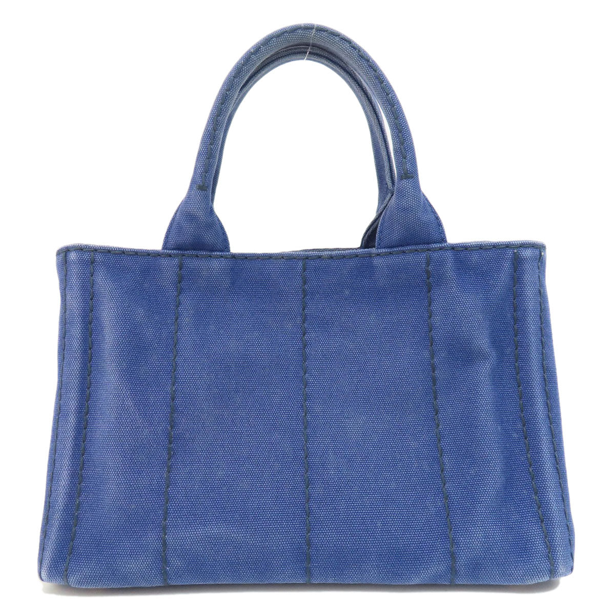 PRADA Handbag B2439G canvas blue Canapa mini 2 WAY