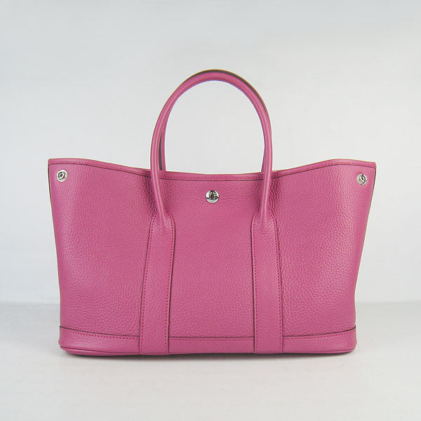 Luxury Hermes Garden Party Handbag Peach