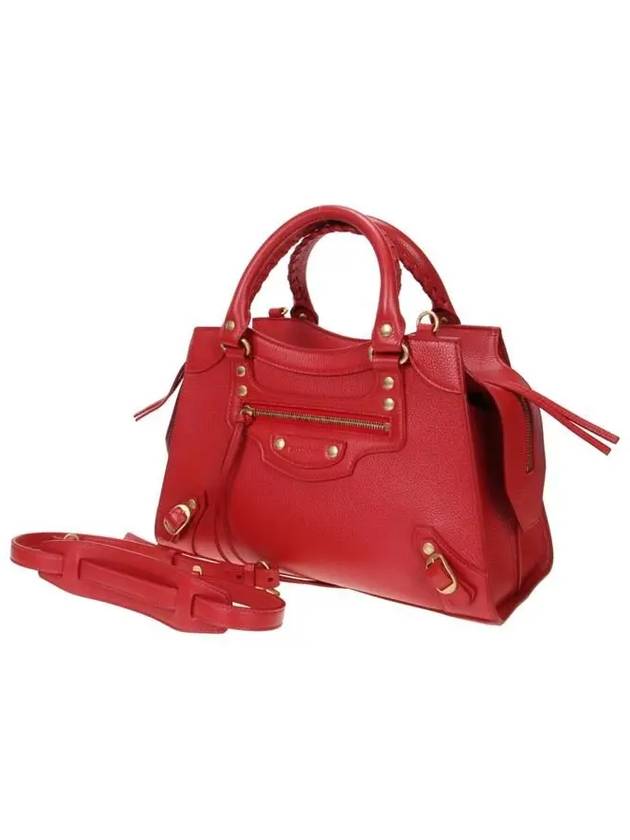 Luxury Balenciaga Trending 2026 Neo Classic Small Tote Bag Red