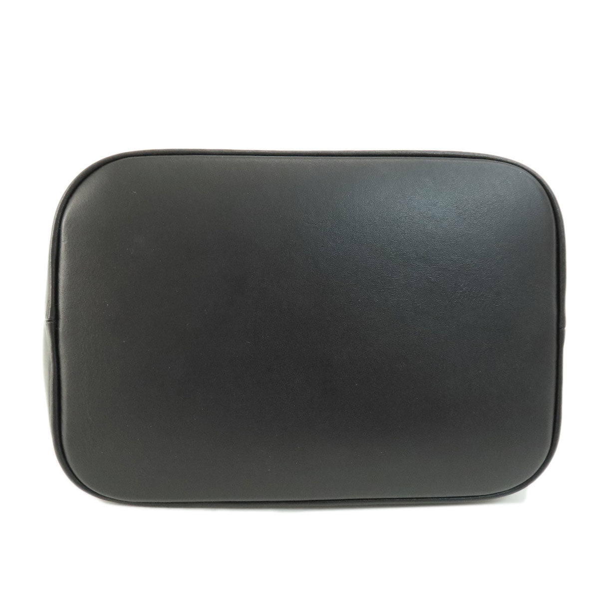 CELINE Shoulder Bag canvas black Small Bucket Triomphe Women