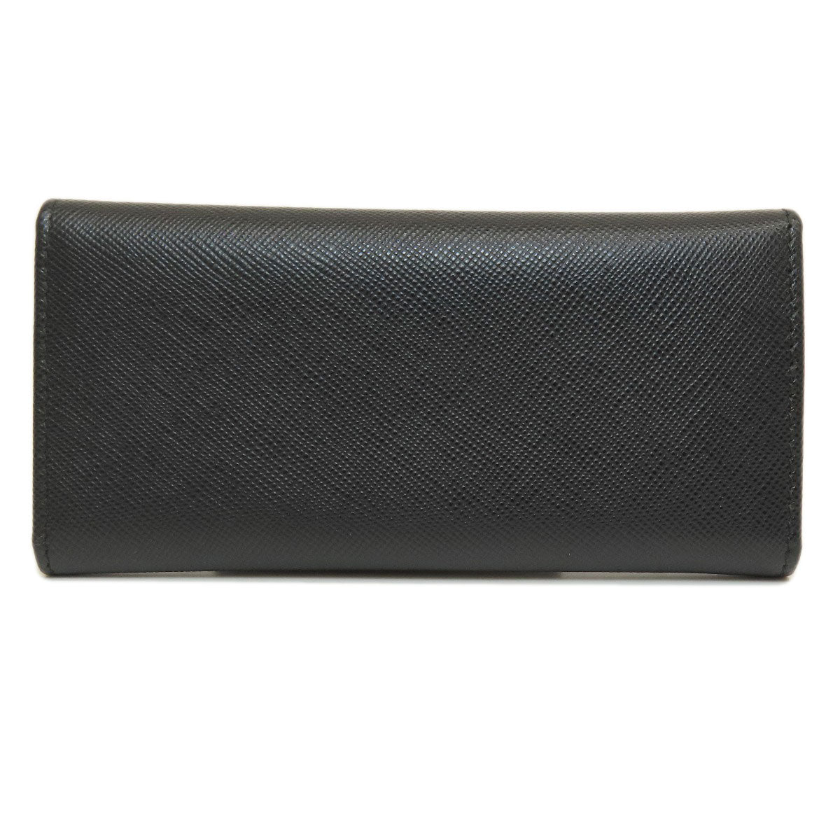 PRADA Key case Key holder 2M0223 leather black Logo engraving mens(Unisex)