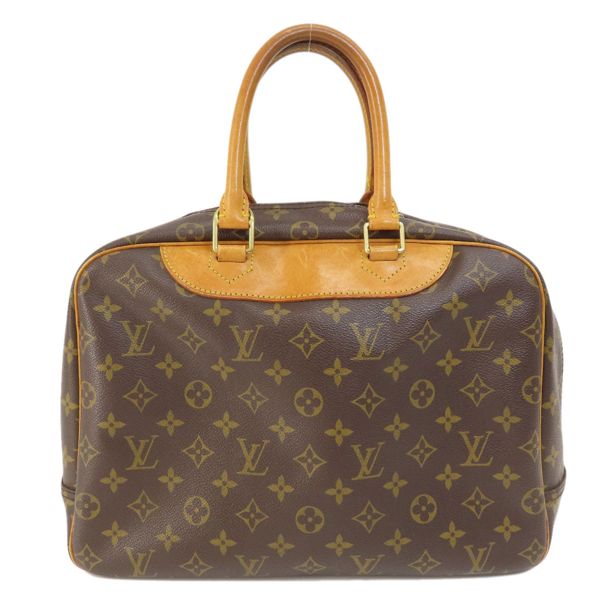 LOUIS VUITTON Handbag Monogram canvas Brown Deauville Monogram Women