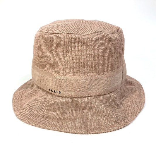 Dior hat 04DBB923A132 cotton/viscose pink Hat Hat Bucket Hat Bob Hat logo bob hat Women 56