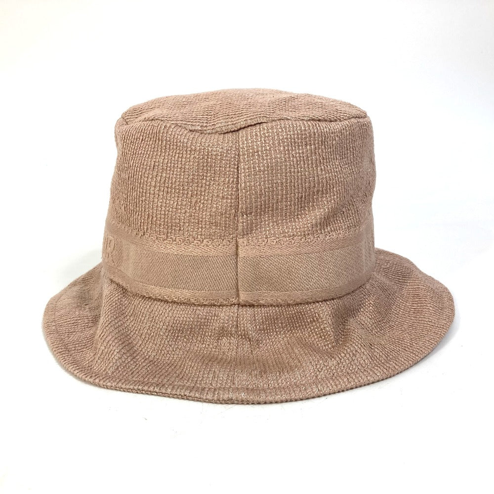 Dior hat 04DBB923A132 cotton/viscose pink Hat Hat Bucket Hat Bob Hat logo bob hat Women 56
