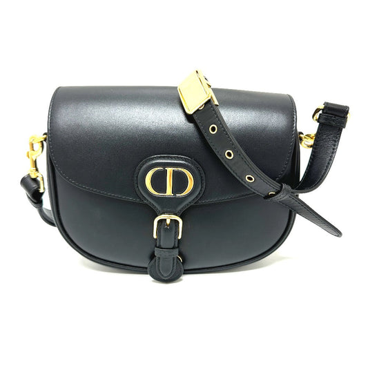 Dior Shoulder Bag leather black Bobby