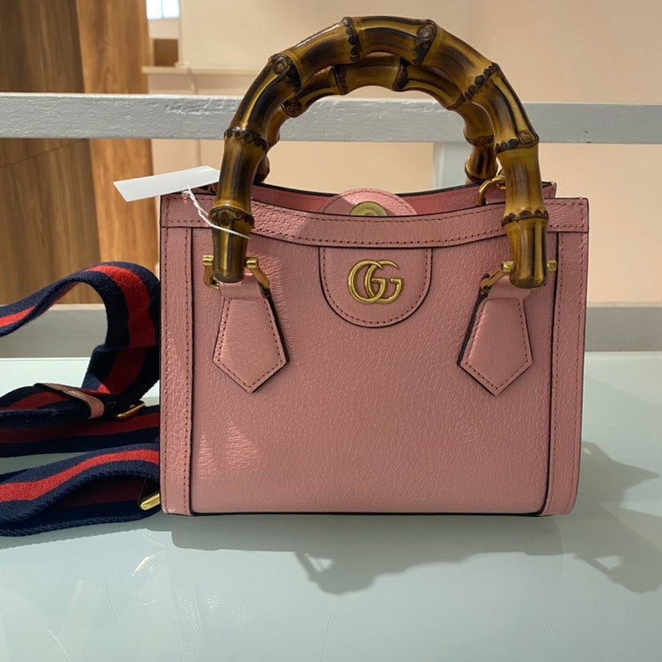 Gucci Bamboo Leather Handbag Style 1