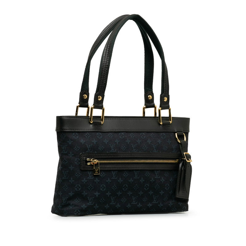 Louis Vuitton Louis Vuitton Monogram Mini M92680 Shoulder Bag Canvas/ Navi[sic] Navi[sic]
